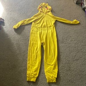 Pokémon pikachu onesie pajamas